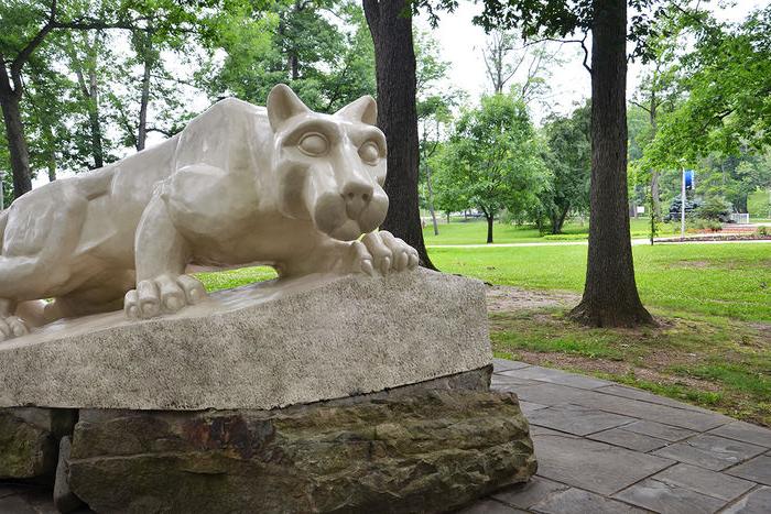 Altoona's Nittany Lion Shrine